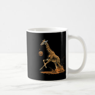 Caneca De Café Sketll Giraffe Animal Art Desenhando Espetáculo Lo