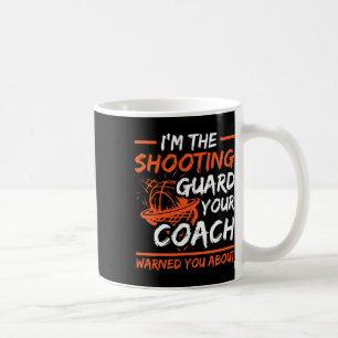 Caneca De Café Sketshot Shoting Guarda Engraçado Sketll Player