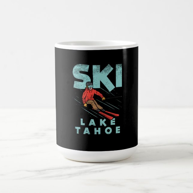 Caneca De Café Ski Lake Tahoe (Centro)