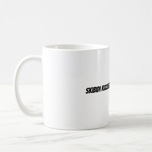 Caneca De Café Skibidi Mug (Esquerda)