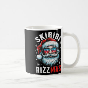 Caneca De Café Skibidi Papai Noel Encantado Natal Legal