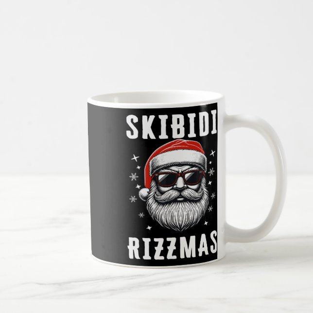 Caneca De Café Skibidi Rizzmas (Direita)