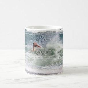 Caneca De Café Skimboard por Shirley Taylor