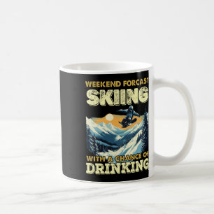 Caneca De Café Skiume Costume Snow Fan Snowboard Montanhas Ski