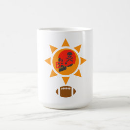Caneca De Café Skull Futebol