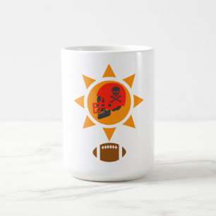 Caneca De Café Skull Futebol