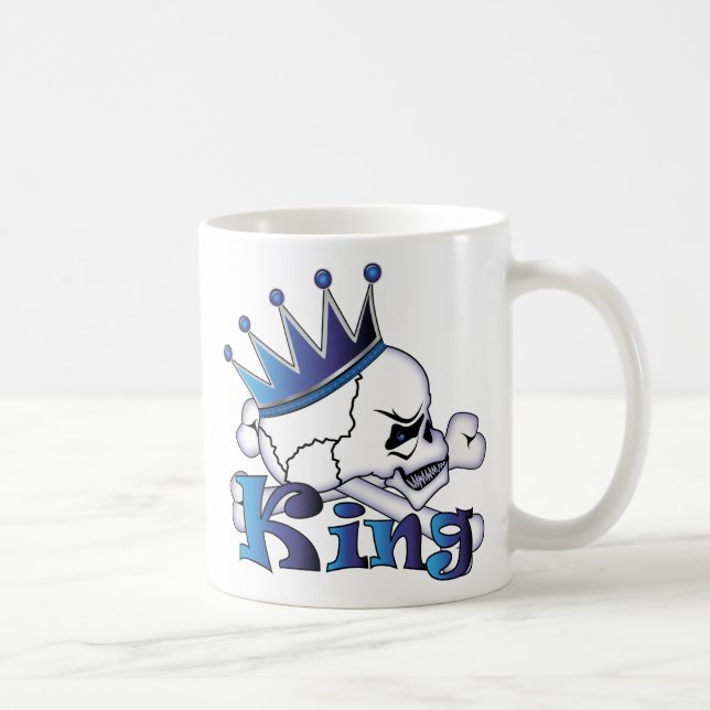 Caneca De Café Skull King (Direita)