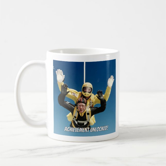 Caneca De Café Skydive Mug - Alcance Desbloqueado (Esquerda)