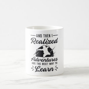Caneca De Café Skydiver E Então Eu Percebi Aventuras Engraçadas