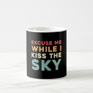 Caneca De Café Skydiver Me Desculpe Enquanto Beijo A Vintagem Do