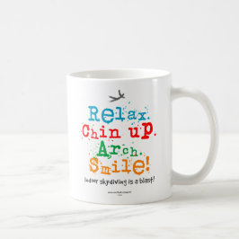 Caneca De Café Skydiving interno é uma explosão!