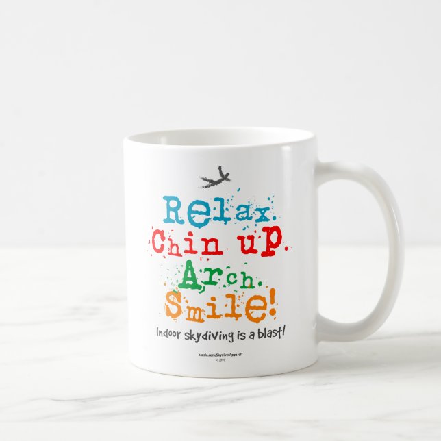 Caneca De Café Skydiving interno é uma explosão! (Direita)