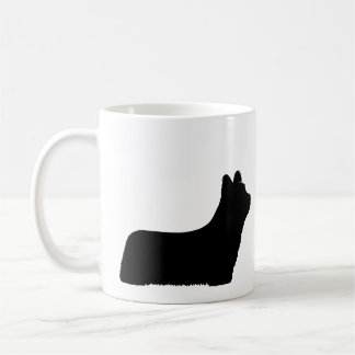 Caneca De Café Skye Terrier Dog Breed Silhouettes