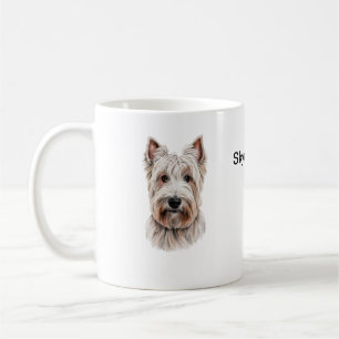 Caneca De Café Skye Terrier Dog Graphic