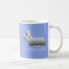 Caneca De Café Skye Terrier fique bem em breve Design
