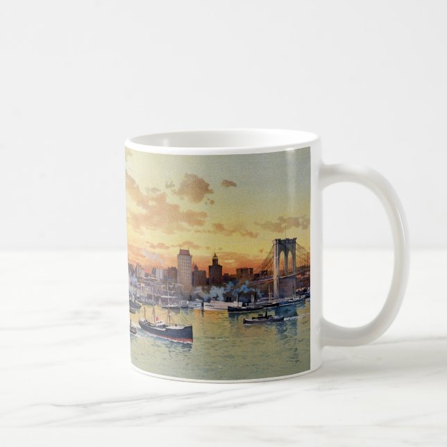 CANECA DE CAFÉ SKYLINE 1896 DE NEW YORK (Direita)