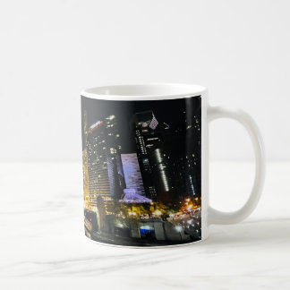Caneca De Café Skyline à noite, Chicago, Illinois