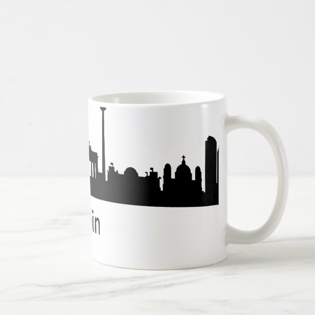 Caneca De Café Skyline Berlim (Direita)