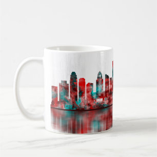 Caneca De Café Skyline da Califórnia em Los Angeles