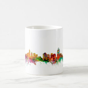 Caneca De Café Skyline de Cincinnati Ohio