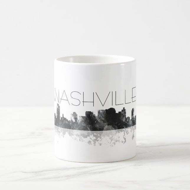 CANECA DE CAFÉ SKYLINE DE NASHVILLE, TENNESSEE (Centro)