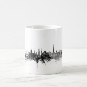 Caneca De Café Skyline de Newcastle Inglaterra