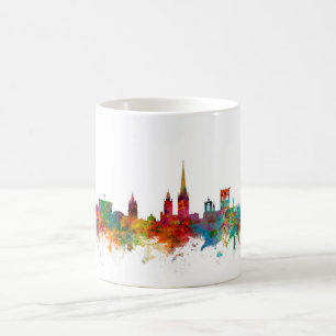 Caneca De Café Skyline de Norwich Inglaterra
