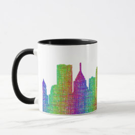 Caneca De Café Skyline de Pittsburgh