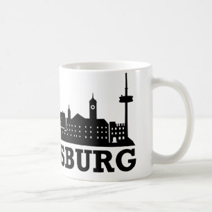 Caneca De Café Skyline de Regensburg