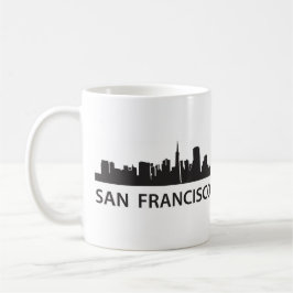 Caneca De Café Skyline de San Francisco