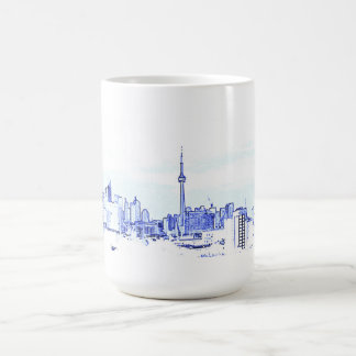 Caneca De Café Skyline de Toronto