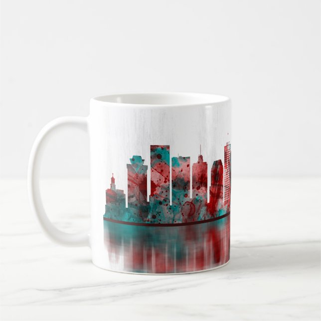 Caneca De Café Skyline do Tennessee (Esquerda)