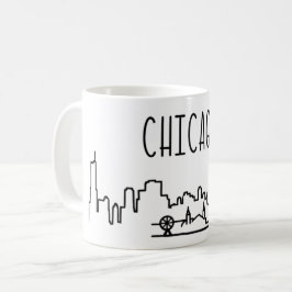 Caneca De Café Skyline Mug