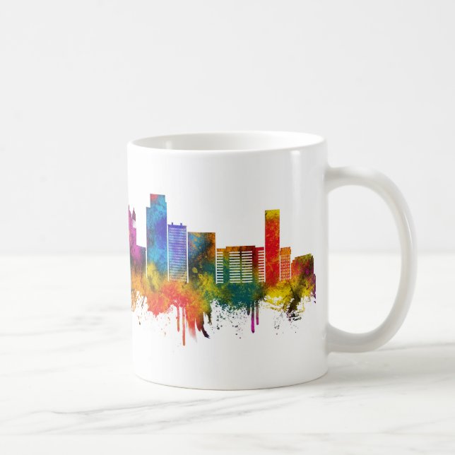 Caneca De Café Skyline San Salvador (Direita)