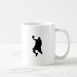 Caneca De Café Slam Dunk Player Silhouette