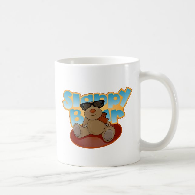 Caneca De Café Slappy Bear Classic Mug (Direita)