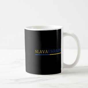 Caneca De Café Slava Ukraini Glória à Ucrânia 2