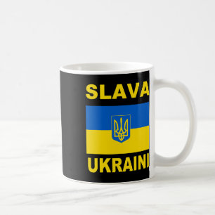 Caneca De Café Slava Ukraini Glória à Ucrânia Apoie a Bandeira Uc