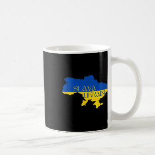 Caneca De Café Slava Ukraini Glória à Ucrânia Apoie a Ucrânia