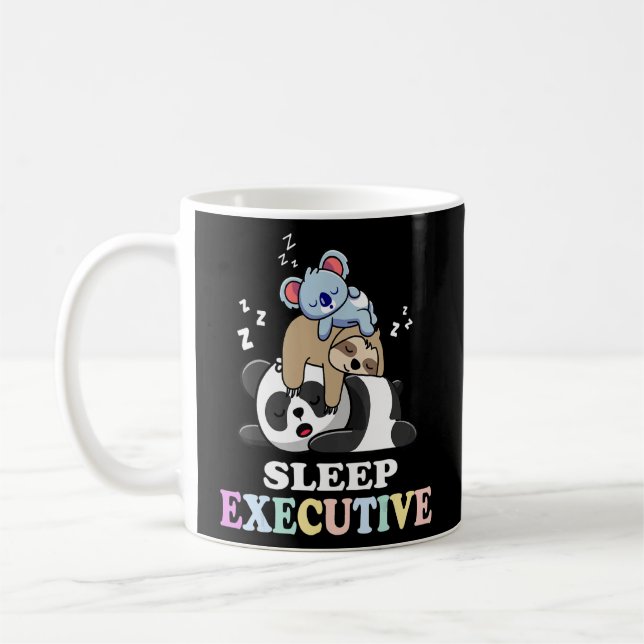 Caneca De Café Sleep Sleepover Squad SlumbParty Squad Animal S (Esquerda)