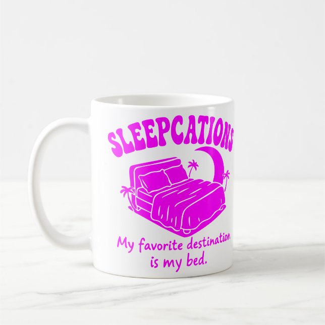 Caneca De Café Sleepcations (Esquerda)