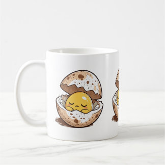 Caneca De Café Sleepy Egg Yolk Mug