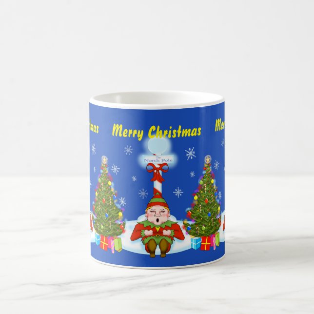 Caneca De Café Sleepy Elf Mug (Centro)