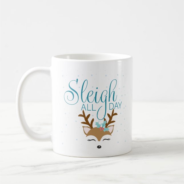 Caneca De Café Sleigh All Day Holiday Mug (Esquerda)
