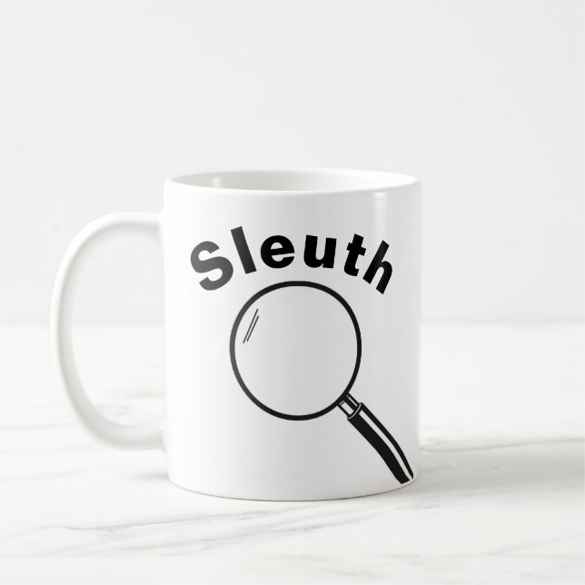 Caneca De Café Sleuth (Esquerda)