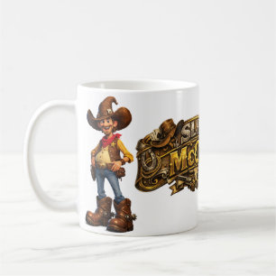 Caneca De Café Slim McCoy - Cowboy