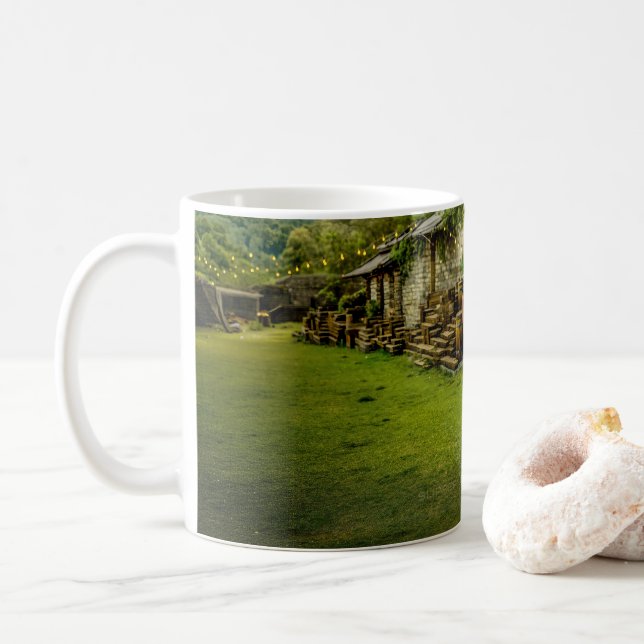 Caneca De Café SlipperyJoe's Saint Patrick's Day festive leprecha (Com Donut)