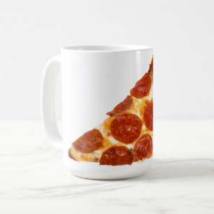 Caneca De Café SlipperyJoe's Sliced Pizza pepperoni