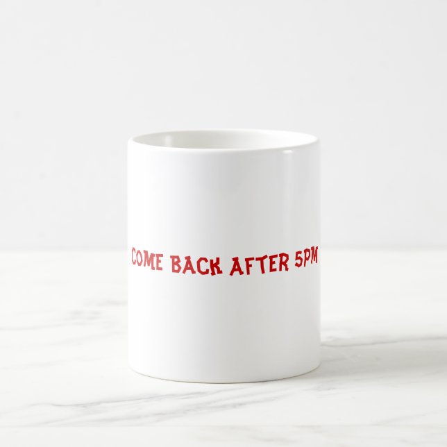 Caneca De Café Slogan 2 do trabalho (Centro)