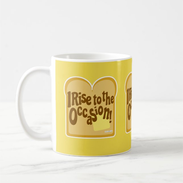 Caneca De Café Slogan do Toast Slogan de Aumento Correto para Oca (Esquerda)